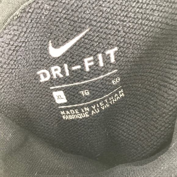 NIKE DRI-Fit Funnel Neck Kangaroo Pocket Sweatshirt Women’s XL - Picture 7 of 8